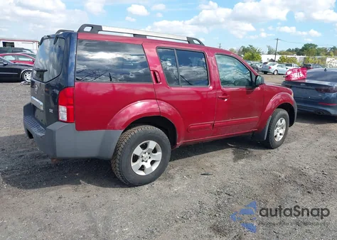 2005 Nissan Pathfinder Xe из США, поврежденный, VIN 5N1AR18WX5C713062